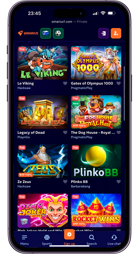 winarius_ casino slot machines and gaming slides